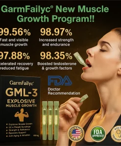 𝐆𝐚𝐫𝐦𝐅𝐚𝐢𝐥𝐲𝐜® 𝐆𝐌𝐋-𝟑 𝑺𝒊𝒙-𝒊𝒏-𝑶𝒏𝒆 𝑴𝒖𝒔𝒄𝒍𝒆 𝑮𝒓𝒐𝒘𝒕𝒉 𝑶𝒓𝒂𝒍 𝑺𝒐𝒍𝒖𝒕𝒊𝒐𝒏