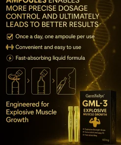 𝐆𝐚𝐫𝐦𝐅𝐚𝐢𝐥𝐲𝐜® 𝐆𝐌𝐋-𝟑 𝑺𝒊𝒙-𝒊𝒏-𝑶𝒏𝒆 𝑴𝒖𝒔𝒄𝒍𝒆 𝑮𝒓𝒐𝒘𝒕𝒉 𝑶𝒓𝒂𝒍 𝑺𝒐𝒍𝒖𝒕𝒊𝒐𝒏