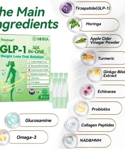 𝙔𝙚𝙨𝙩𝙧𝙚𝙚® 𝐺𝐿𝑃-𝟏 𝑺𝑰𝑿-𝑰𝑵-𝑶𝑵𝑬 𝑯𝒆𝒂𝒍𝒕𝒉 𝑺𝒐𝒍𝒖𝒕𝒊𝒐𝒏 𝑶𝒓𝒂𝒍 𝑳𝒊𝒒𝒖𝒊𝒅