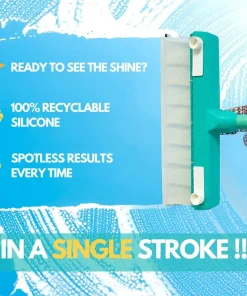 Aqua Strike Recyclable Silicone Window Squeegee Kit