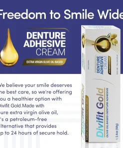 Divifit™ Gold Thermoplastic Denture Adhesive