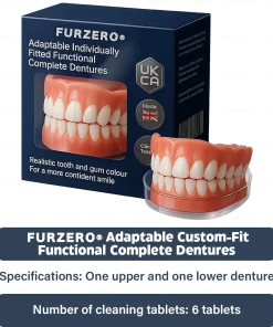 Furzero® Adaptable Custom-Fit Functional Complete Dentures