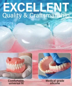 Furzero® Adaptable Custom-Fit Functional Complete Dentures