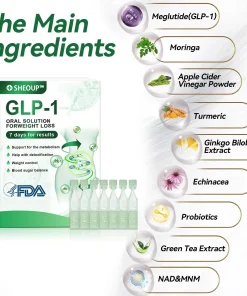 SHEOUP® 𝐆𝑳𝐏-𝟏 𝑊𝑒𝑖𝑔ℎ𝑡 𝐿𝑜𝑠𝑠 𝑂𝑟𝑎𝑙 𝑆𝑜𝑙𝑢𝑡𝑖𝑜𝑛