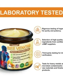 𝐌𝐚𝐠𝐧𝐞𝐬𝐢𝐮𝐦 & 𝐁𝐞𝐞 𝐕𝐞𝐧𝐨𝐦 𝐏𝐚𝐢𝐧—𝐑𝐞𝐥𝐢𝐞𝐟 𝐁𝐨𝐧𝐞 𝐇𝐞𝐚𝐥𝐢𝐧𝐠 𝐂𝐫𝐞𝐚𝐦