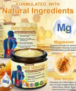 𝐌𝐚𝐠𝐧𝐞𝐬𝐢𝐮𝐦 & 𝐁𝐞𝐞 𝐕𝐞𝐧𝐨𝐦 𝐏𝐚𝐢𝐧—𝐑𝐞𝐥𝐢𝐞𝐟 𝐁𝐨𝐧𝐞 𝐇𝐞𝐚𝐥𝐢𝐧𝐠 𝐂𝐫𝐞𝐚𝐦