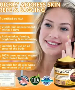 𝐁𝒆𝒆 𝐕𝒆𝐧𝐨𝐦 𝐂𝐨𝐦𝐩𝐫𝒆𝐡𝐞𝐧𝐬𝐢𝐯𝐞 𝐒𝐤𝐢𝐧 𝐑𝒆𝐬𝐭𝐨𝐫𝐚𝐭𝐢𝐨𝐧 𝐂𝐫𝒆𝐚𝐦