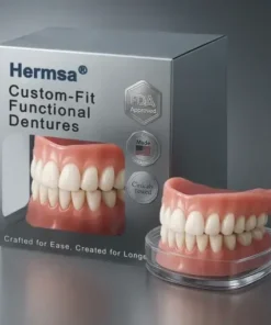 AdaptableFit Custom-Fit Functional Dentures