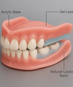 AdaptableFit Custom-Fit Functional Dentures