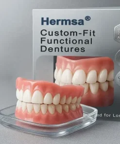 AdaptableFit Custom-Fit Functional Dentures