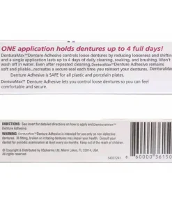 DenturaMax™ Thermoplastic Denture Adhesive