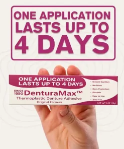 DenturaMax™ Thermoplastic Denture Adhesive