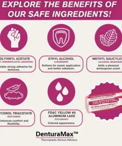 DenturaMax™ Thermoplastic Denture Adhesive