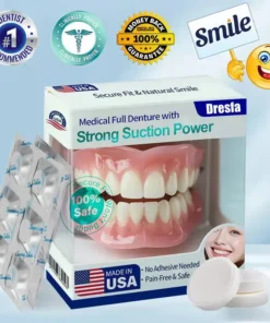 Dresfa® Medical Full Denture with Strong Suction
