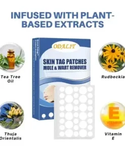 Natural Skin Tag and Wart Removal Patches