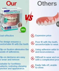 Suction-fit Complete Denture