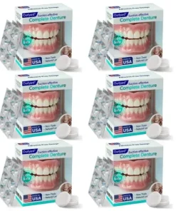 Suction-fit Complete Denture