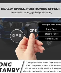 iRosesilk® EasyFind Mini Magnetic GPS Tracker