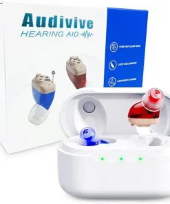 Audivive® 2.0 Rechargeable AI Hearing Aid