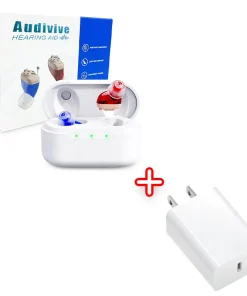 Audivive® 2.0 Rechargeable AI Hearing Aid