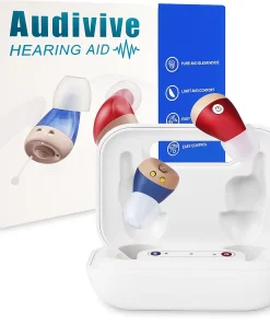 Audivive® 2.0 Rechargeable AI Hearing Aid