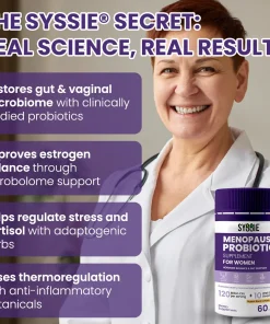 Syssie® Menopause Probiotics for Women