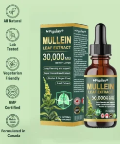 𝗣𝗶𝗴𝘂𝗶𝗮𝘆® 𝗢𝗿𝗴𝗮𝗻𝗶𝗰 𝗟𝘂𝗻𝗴 𝗖𝗹𝗲𝗮𝗻𝘀𝗶𝗻𝗴 𝗠𝘂𝗹𝗹𝗲𝗶𝗻 𝗟𝗲𝗮𝗳 𝗘𝘅𝘁𝗿𝗮𝗰𝘁 𝗗𝗿𝗼𝗽𝘀