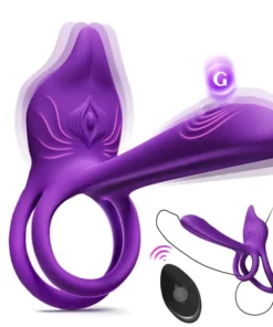 Juxek™ Enchanted Girl Luxe Smart Vibrating Ring – App-Controlled Pleasure for Couples