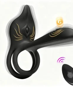 Juxek™ Enchanted Girl Luxe Smart Vibrating Ring – App-Controlled Pleasure for Couples