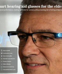 YUNPSO AI smart hearing aid glasses