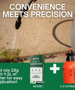 AEXZR® 3 in 1 Max Power Herbicide