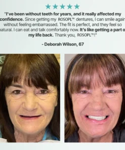 BRONY™ Custom-Fit Full Functional Dentures Make you more confident