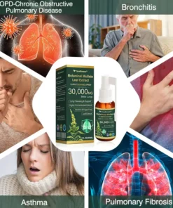 CareBreeze® Botanical Mullein Leaf Extract Lung Cleanse Spray