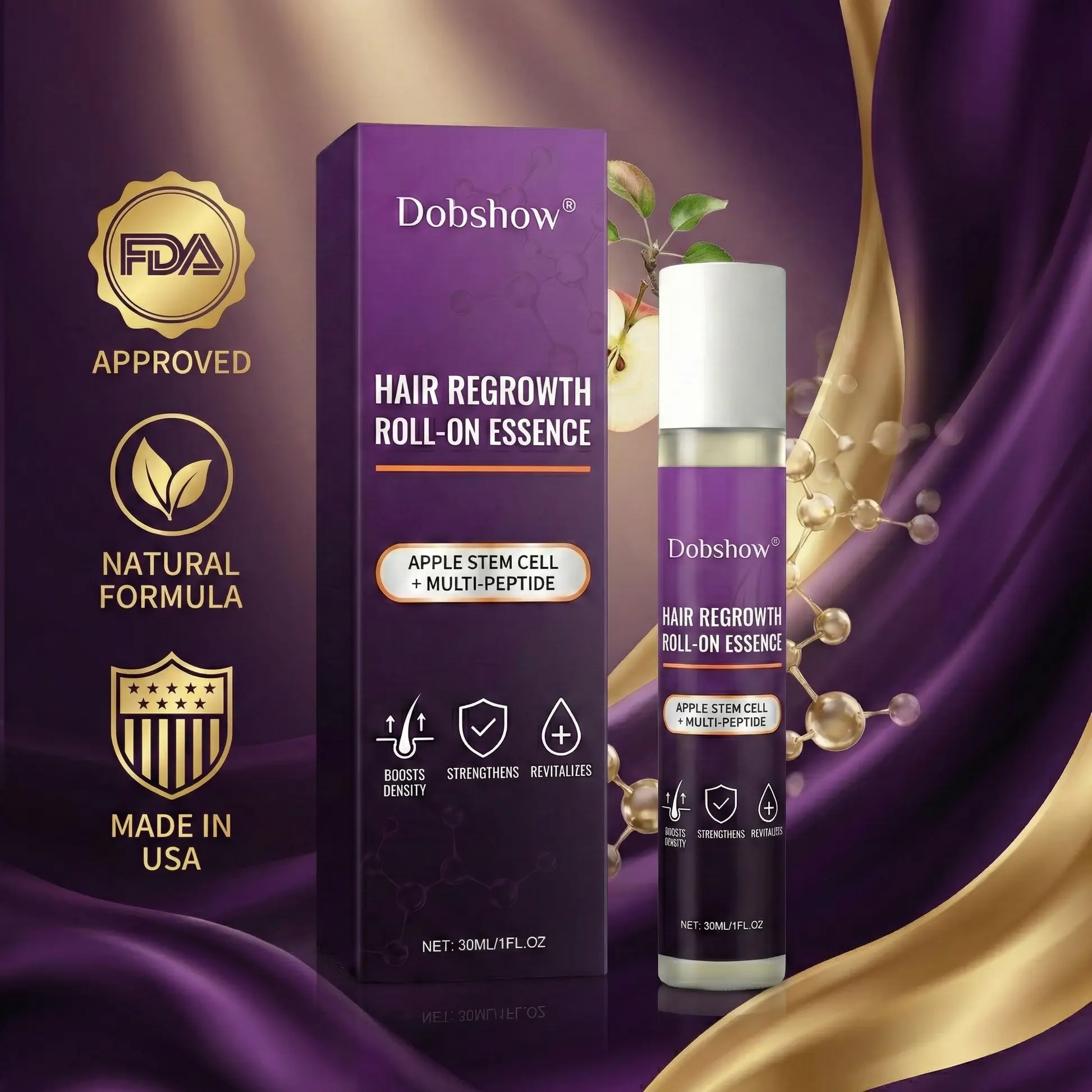 Dobshow® Hair Regrowth Care Roll-On Essence