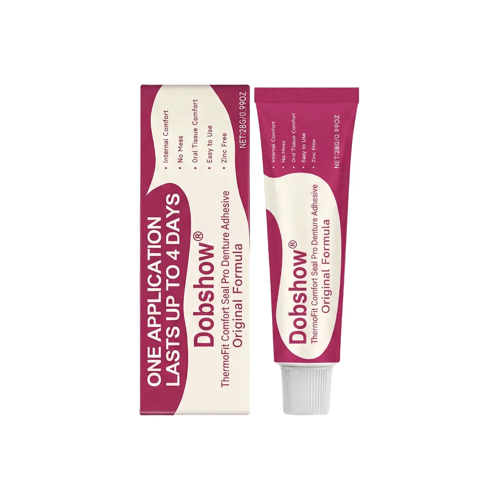 Dobshow® ThermoFit Comfort Seal Pro Denture Adhesive