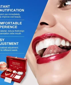 EETTSY™ Medical Full Denture with Strong Suctiond Custom-Fit Full Functional Dentures
