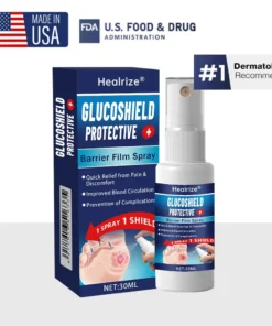 Healrize® GlucoShield Protective Barrier Film Spray
