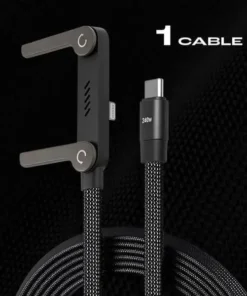 Invisible Holder Charger Cable with Stand