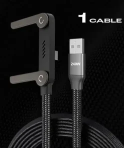 Invisible Holder Charger Cable with Stand