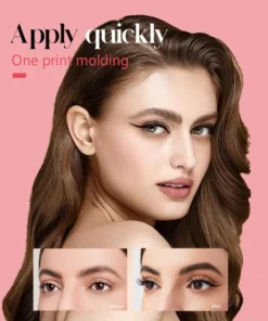 LOVILDS Dual-Head Eyeliner Stamp Pen - Quick-Dry, Smudge-Proof