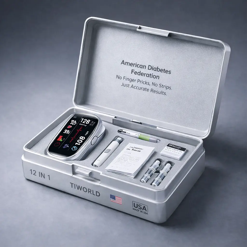 TIWORLD™ Non-Invasive Blood Glucose Meter 99.9% Accuracy