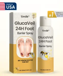 Timilk® GlucaVeil 24H Foot Barrier Spray