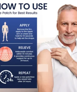 Timilk® PureBreath Lung Support Patch