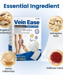 Timilk® Vein Ease Microneedle Therapy Patch