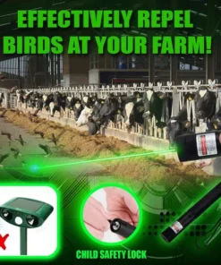 ScareAway Bird Repeller Laser Torch