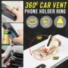 360º Car Vent Phone Holder Ring