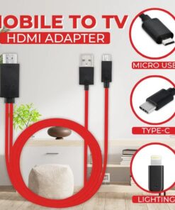 Mobile to TV HDMI Adapter