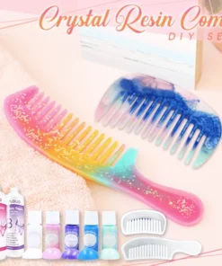 Crystal Resin Comb DIY Set