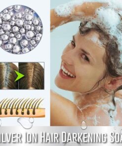Silver Ion Darkening Shampoo Bar