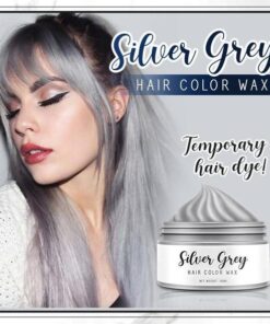 Silver Grey Hair Color Wax